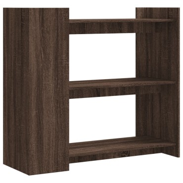 vidaXL Τραπέζι Κονσόλα Καφέ Δρυς 100x35x90cm Επεξεργασμένο Ξύλο 1 τεμ.