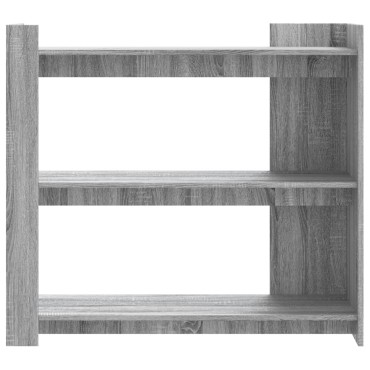 vidaXL Τραπέζι Κονσόλα Γκρι Sonoma 100x35x90cm Επεξεργασμένο Ξύλο 1 τεμ.