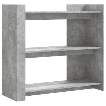 vidaXL Τραπεζάκι Κονσόλα Γκρι Σκυρ. 100x35x90cm από Επεξ. Ξύλο 1 τεμ.