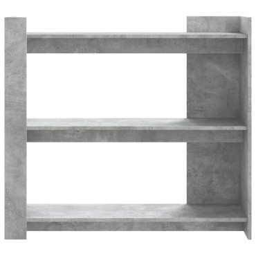 vidaXL Τραπεζάκι Κονσόλα Γκρι Σκυρ. 100x35x90cm από Επεξ. Ξύλο 1 τεμ.