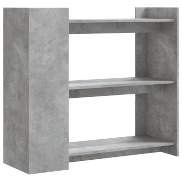 vidaXL Τραπεζάκι Κονσόλα Γκρι Σκυρ. 100x35x90cm από Επεξ. Ξύλο 1 τεμ.