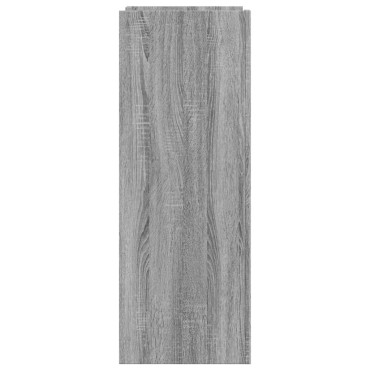 vidaXL Παπουτσοθήκη Γκρι Sonoma 74,5x37,5x100cm Επεξεργασμένο Ξύλο