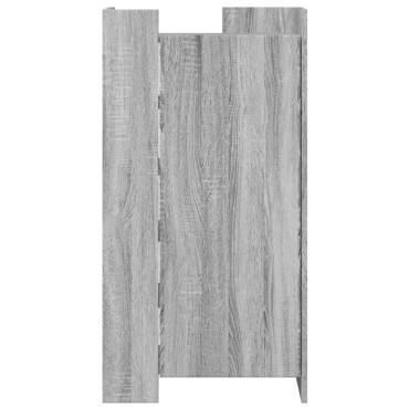 vidaXL Παπουτσοθήκη Γκρι Sonoma 52x37,5x100cm από Επεξεργ. Ξύλο