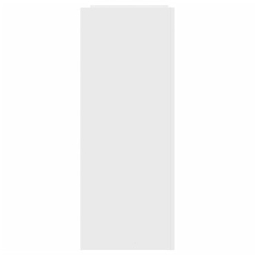 vidaXL Τραπεζάκι Κονσόλα Λευκό 100x35x90cm από Επεξεργασμένο Ξύλο 1 τεμ.