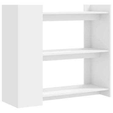 vidaXL Τραπεζάκι Κονσόλα Λευκό 100x35x90cm από Επεξεργασμένο Ξύλο 1 τεμ.