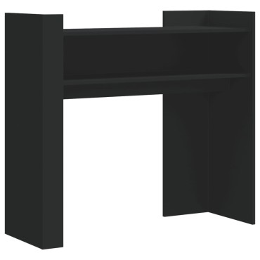 vidaXL Τραπέζι Κονσόλα Μαύρο 100x35x90cm από Επεξεργ. Ξύλο 1 τεμ.