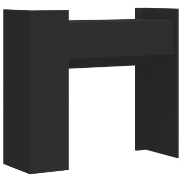 vidaXL Τραπέζι Κονσόλα Μαύρο 100x35x90cm από Επεξεργ. Ξύλο 1 τεμ.