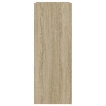 vidaXL Παπουτσοθήκη Sonoma Δρυς 74,5x37,5x100cm Επεξεργασμένο Ξύλο