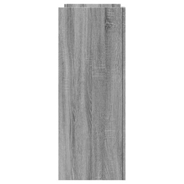 vidaXL Τραπέζι Κονσόλα Γκρι Sonoma 100x35x90cm Επεξεργασμένο Ξύλο 1 τεμ.