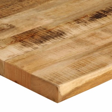 vidaXL Επιφάνεια Τραπεζιού 80x60x2,5cm Live Edge Μασίφ Ξύλο Μάνγκο 1 τεμ.