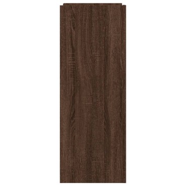 vidaXL Παπουτσοθήκη Μαύρη 74,5x37,5x100cm από Επεξεργασμένο Ξύλο