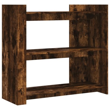 vidaXL Τραπέζι Κονσόλα Καπνιστή Δρυς 100x35x90cm Επεξεργασμένο Ξύλο 1 τεμ.