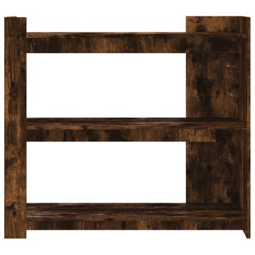 vidaXL Τραπέζι Κονσόλα Καπνιστή Δρυς 100x35x90cm Επεξεργασμένο Ξύλο 1 τεμ.