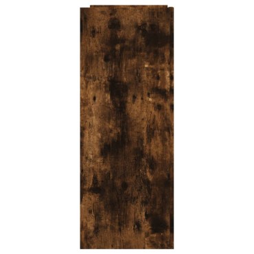 vidaXL Τραπέζι Κονσόλα Καπνιστή Δρυς 100x35x90cm Επεξεργασμένο Ξύλο 1 τεμ.