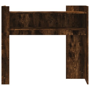 vidaXL Τραπέζι Κονσόλα Καπνιστή Δρυς 100x35x90cm Επεξεργασμένο Ξύλο 1 τεμ.