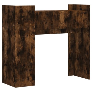 vidaXL Τραπέζι Κονσόλα Καπνιστή Δρυς 100x35x90cm Επεξεργασμένο Ξύλο 1 τεμ.