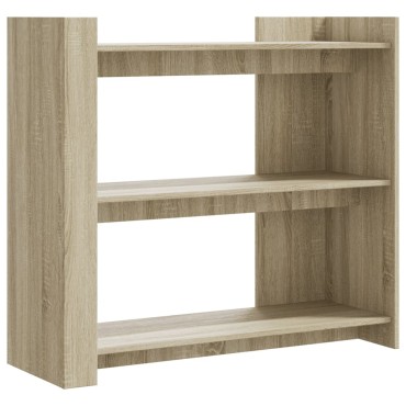 vidaXL Τραπέζι Κονσόλα Sonoma Δρυς 100x35x90cm Επεξεργασμένο Ξύλο 1 τεμ.
