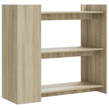 vidaXL Τραπέζι Κονσόλα Sonoma Δρυς 100x35x90cm Επεξεργασμένο Ξύλο 1 τεμ.