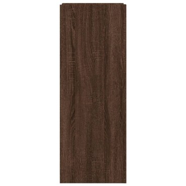 vidaXL Παπουτσοθήκη Καπνιστή Δρυς 52x37,5x100cm Επεξεργασμένο Ξύλο