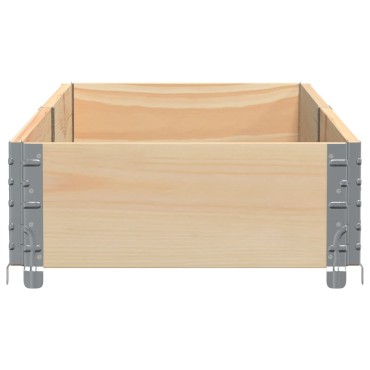 vidaXL Ζαρντινιέρα Κήπου 150x50 εκ από Μασίφ Ξύλο Πεύκου