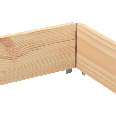 vidaXL Ζαρντινιέρα Κήπου 150x100 εκ από Μασίφ Ξύλο Πεύκου