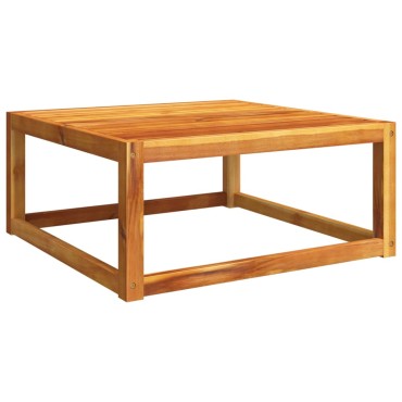 vidaXL Τραπέζι Κήπου 65x65x29cm από Μασίφ Ξύλο Ακακίας