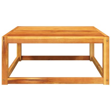 vidaXL Τραπέζι Κήπου 65x65x29cm από Μασίφ Ξύλο Ακακίας