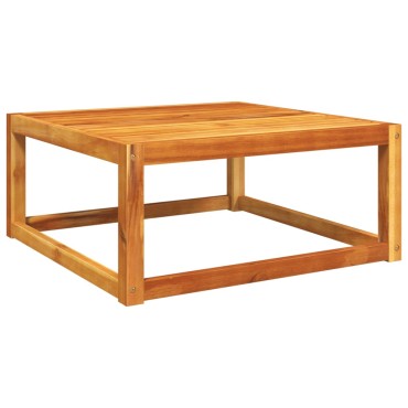 vidaXL Τραπέζι Κήπου 65x65x29cm από Μασίφ Ξύλο Ακακίας