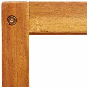 vidaXL Τραπέζι Κήπου 65x65x29cm από Μασίφ Ξύλο Ακακίας