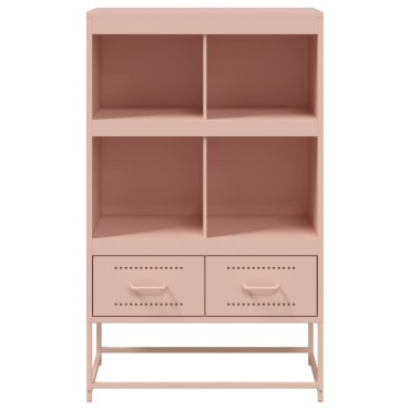 vidaXL Ντουλάπα Ροζ 68x39x111,5cm από Χάλυβα 1 τεμ.