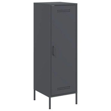 vidaXL Ντουλάπι Ανθρακί 36x39x113cm από Ατσάλι 1 τεμ.