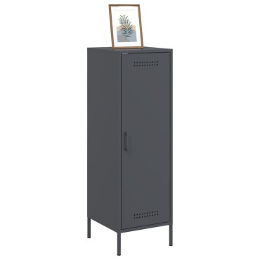 vidaXL Ντουλάπι Ανθρακί 36x39x113cm από Ατσάλι 1 τεμ.