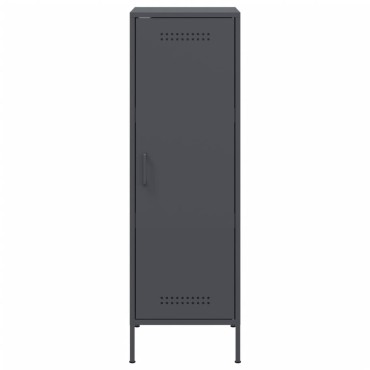 vidaXL Ντουλάπι Ανθρακί 36x39x113cm από Ατσάλι 1 τεμ.