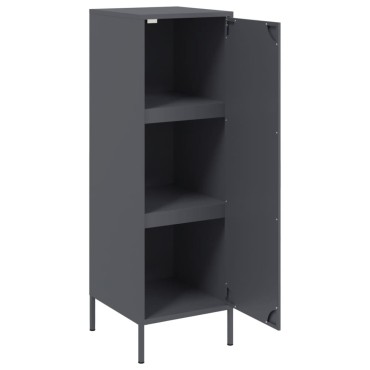vidaXL Ντουλάπι Ανθρακί 36x39x113cm από Ατσάλι 1 τεμ.