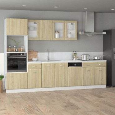 vidaXL Πρόσοψη Πλυντηρίου Πιάτων Lyon Sonoma Δρυς 45x3x67cm 1 τεμ.
