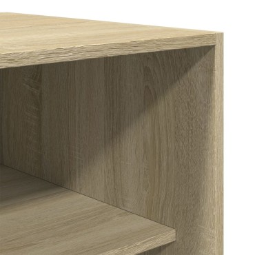 vidaXL Ντουλάπα Χρώμα Sonoma Δρυς 80x50x200cm από Επεξ. Ξύλο 1 τεμ.