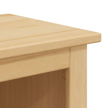 vidaXL Ντουλάπι Μπάνιου Corona 70x33x80cm από Μασίφ Ξύλο Πεύκου