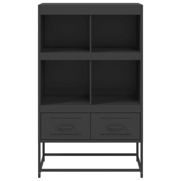 vidaXL Ντουλάπι Μαύρο 68x39x111,5cm από Χάλυβα 1 τεμ.