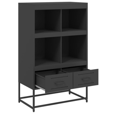 vidaXL Ντουλάπι Μαύρο 68x39x111,5cm από Χάλυβα 1 τεμ.