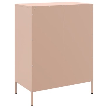vidaXL Ντουλάπι Ροζ 68x39x89cm από Ατσάλι 1 τεμ.