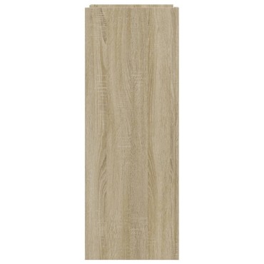 vidaXL Παπουτσοθήκη Sonoma Δρυς 52x37,5x100cm από Επεξεργασμένο Ξύλο