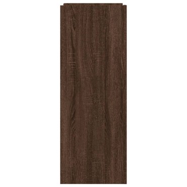 vidaXL Παπουτσοθήκη Καπνιστή Δρυς 52x37,5x100cm Επεξεργασμένο Ξύλο