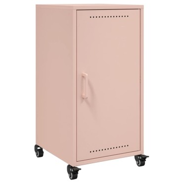 vidaXL Ντουλάπι Ροζ 36x39x72cm από Ατσάλι 1 τεμ.