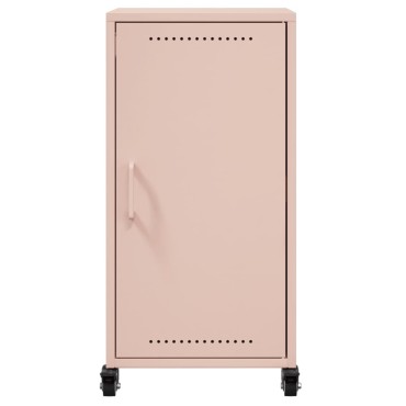 vidaXL Ντουλάπι Ροζ 36x39x72cm από Ατσάλι 1 τεμ.