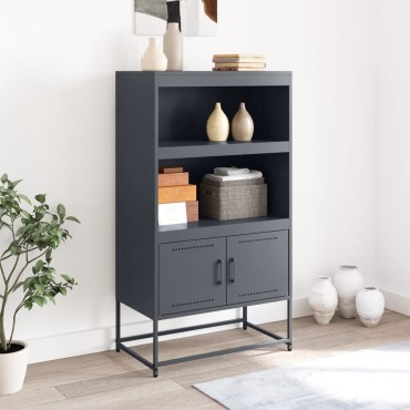 vidaXL Ντουλάπι Πράσινο Λαδί 68,5x38,5x107cm από Ατσάλι 1 τεμ.