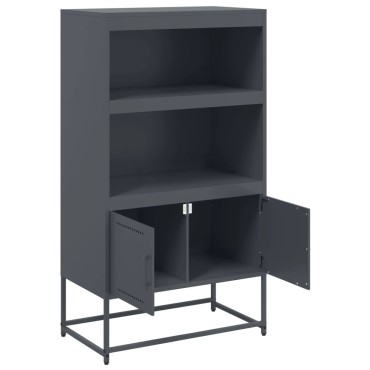 vidaXL Ντουλάπι Πράσινο Λαδί 68,5x38,5x107cm από Ατσάλι 1 τεμ.