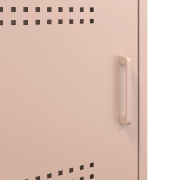 vidaXL Έπιπλο Τηλεόρασης Ροζ 100,5x39x50,5cm από Ατσάλι