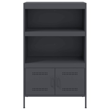vidaXL Ντουλάπι Ανθρακί 68x39x113cm από Ατσάλι 1 τεμ.