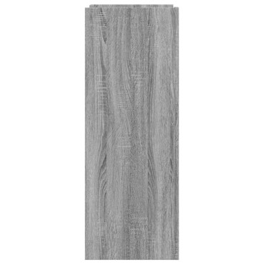 vidaXL Παπουτσοθήκη Γκρι Sonoma 52x37,5x100cm από Επεξεργ. Ξύλο