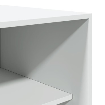 vidaXL Ντουλάπα Λευκή 80x50x200cm από Επεξεργασμένο Ξύλο 1 τεμ.